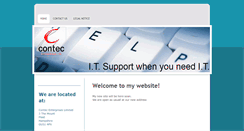 Desktop Screenshot of contecltd.co.uk